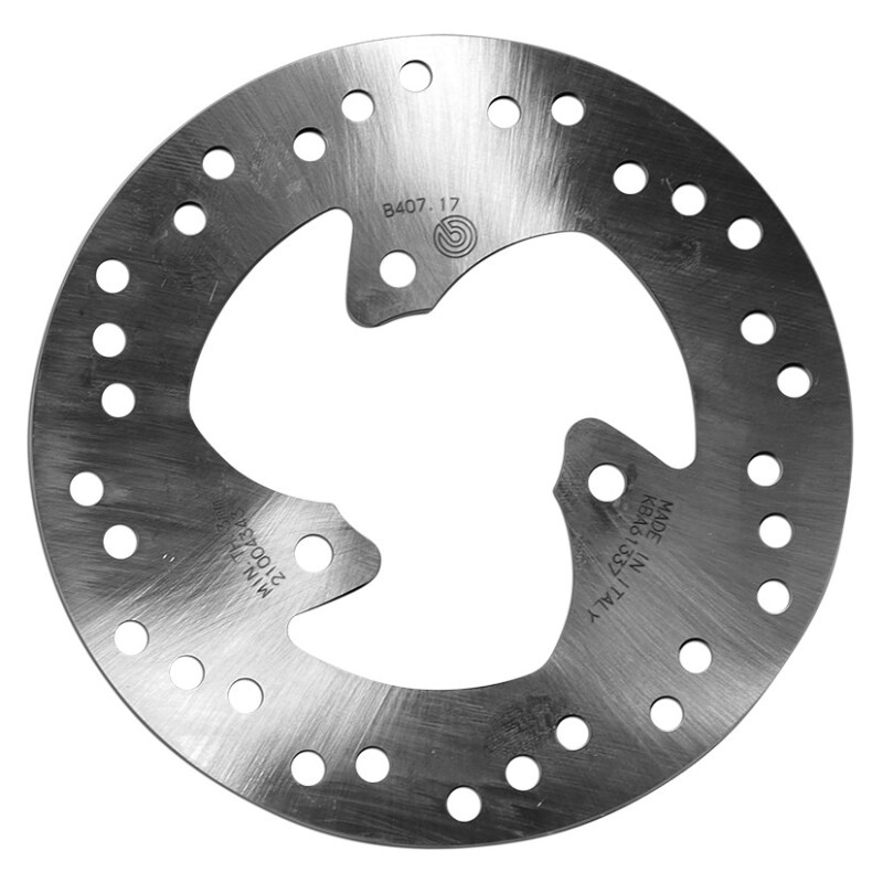 Yamaha YN LC Brake Rotor (1) - Front - Brembo OE Powersports - Slotted - `97-`16